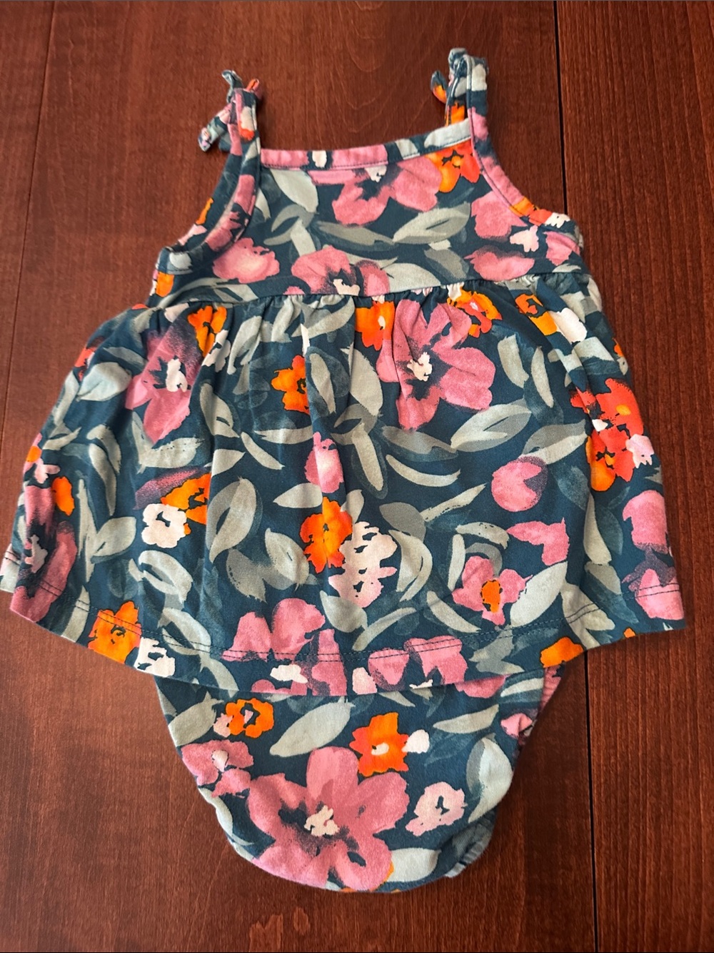 Carter’s Baby Girls Summer Floral Set - Picture 3 of 7